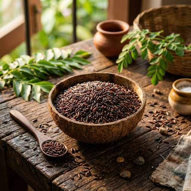 Kattuyanam Rice - Diabetic-friendly traditional Tamil rice