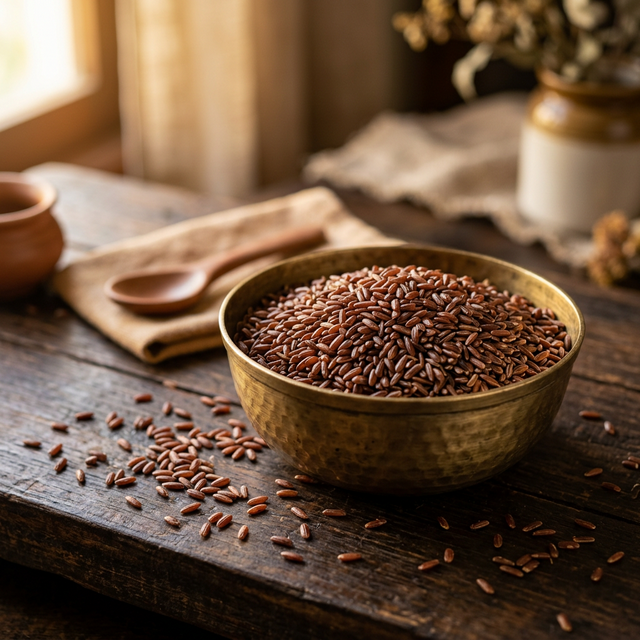 Mappillai Samba Rice - Traditional strength-building Tamil rice